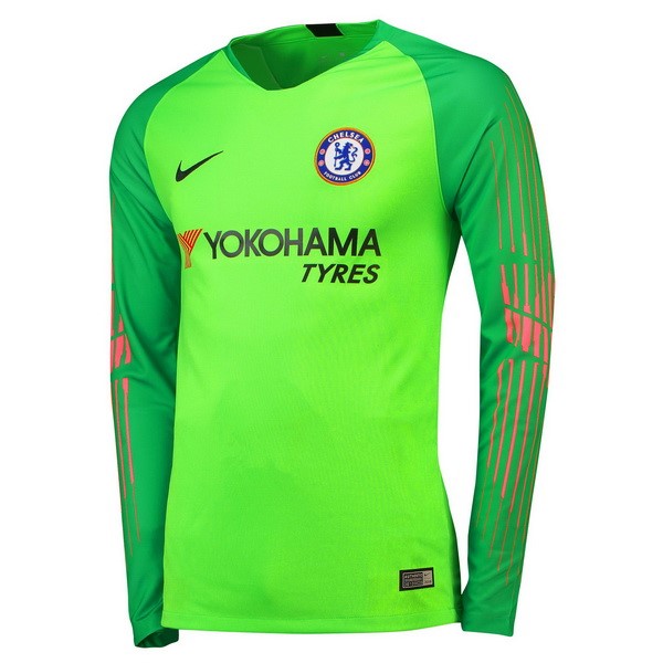Camiseta Chelsea ML Portero 2018/19 Verde
